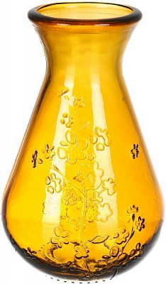Ваза стеклянная гранат FLORAL 20 см San Miguel