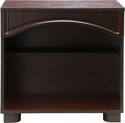 Тумба прикроватная Монблан МБ-6 орех шоколадный/венге темный 