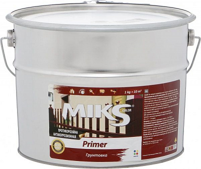 Грунтовка MIKS Color ГФ-021 серый мат 12кг