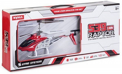 Вертолет на р/у Syma Raptor 32,5 см S39(S10)