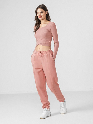 Брюки 4F 4FSS22TTROF066-63S р. M коралловый