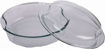 Кастрюля 2,5 л с крышкой стекло Simax