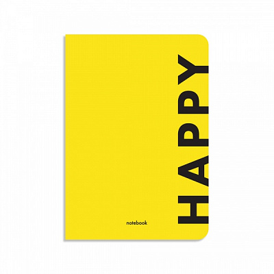 Блокнот Happy жовтий Orner
