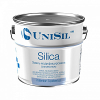 Эмаль UniSil пентафталевая Silica ПФ-115 белый мат 12кг
