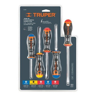 Набор отверток Truper DTJ-5B