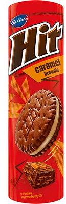 Печенье Bahlsen Hit соленая карамель 220 г