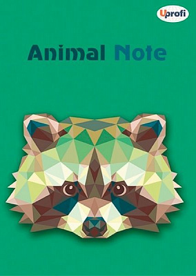 Книга для нотаток Animal note, green, А5 Profiplan