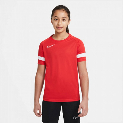 Футболка Nike Y NK DF ACD21 TOP SS CW6103-658 р.L красный