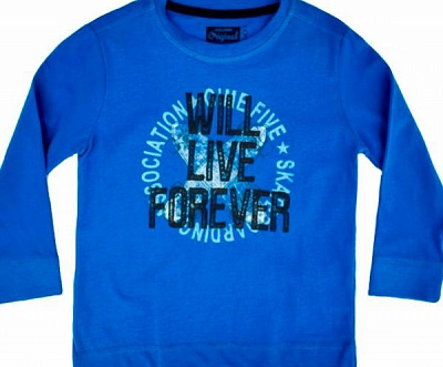 Футболка LOSAN р.122 синий 1358 