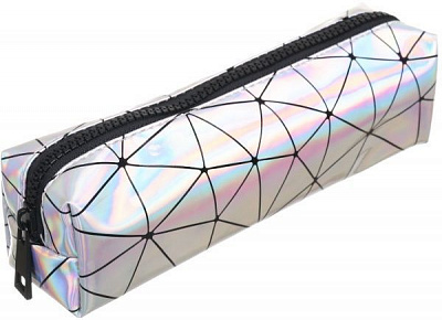 Пенал шкільний 20х5х5,5 см дзеркальний