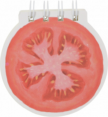 Блокнот дитячий овочі 9,3х9,3см 109 аркушів LG-21866