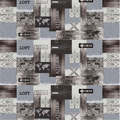 Скатертина флізелін ES0785-1 135x200 см мульті Даріана