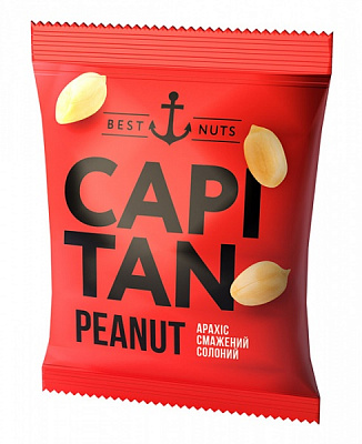 Арахис CAPITAN жареный соленый 30 г