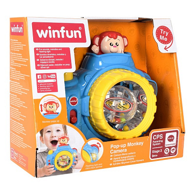 Ігровий набір Winfun фотоапарат, трещітка 0766-NL