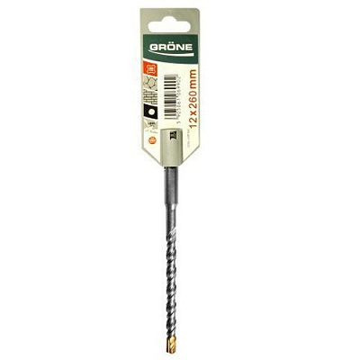 Бур Grone SDS-plus 12x260 мм 2204-512260
