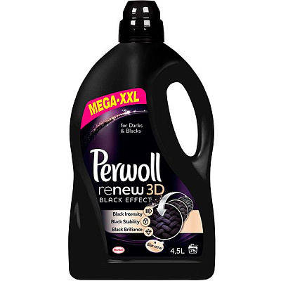 Гель для машинной и ручной стирки Perwoll LikeNEW для деликатной стирки для темных и черных вещей Лимитированая серия 4,5 л
