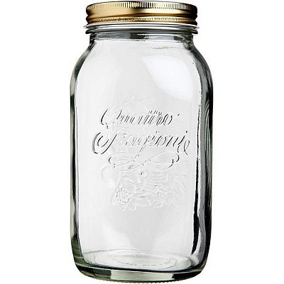 Банка с крышкой Quattro Stagioni 1,5 л Bormioli Rocco