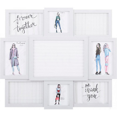 Коллаж Fashion 8 фото 10x15/10x10 см 