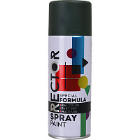 Эмаль аэрозольная универсальная RECTOR 400 мл 6006 хаки-олива