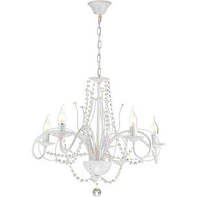 Люстра підвісна Victoria Lighting 5xE14 білий Arfa/SP5