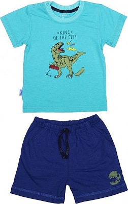 Костюм GABBI KS-20-13-2 Технозавр р.92 ментоловий