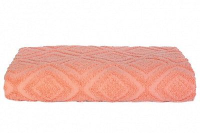 Рушник махровий 70x140 см персиковий Ideal