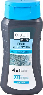 Гель для душу Cool men 4 в 1 250 мл