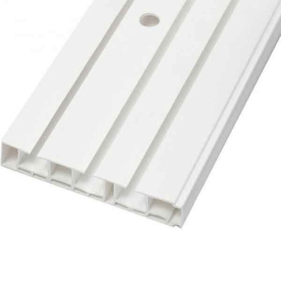 Карниз стельовий Gardinia потрійний набірний 210 см білий