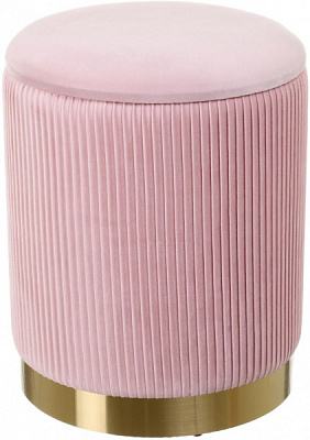 Скриня-пуф для зберігання Francis розе 36х36х44 см