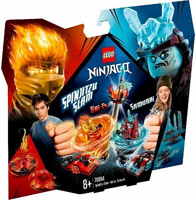 Конструктор LEGO Ninjago Удар спін-джитсу – Кай проти Самурая 70684