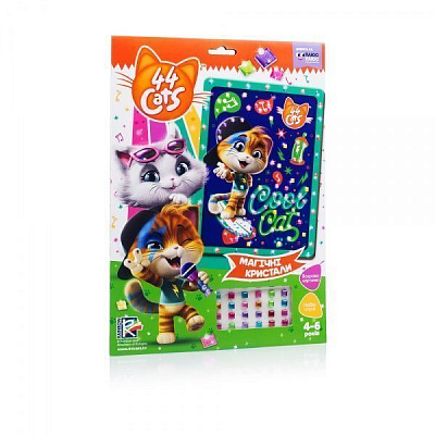 Набір для творчості Vladi Toys 44 Коти. Магічні кристали VT4411-03