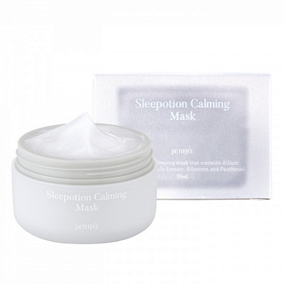 Маска для лица Petitfee Sleepotion Calming Mask успокаивающая ночная с аллантоином и центеллой азиатской 55 мл 1 шт.