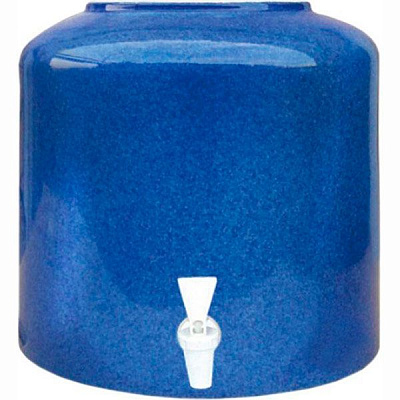 Диспенсер настільний керамічний мармур синій