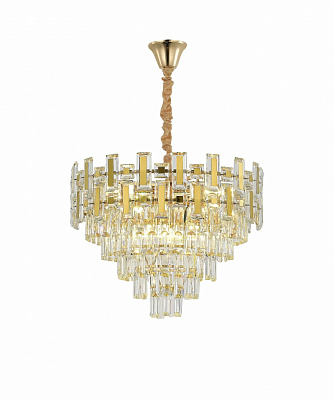 Люстра потолочная Sensio Castello 8xE14 золото PA-B8018-550