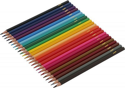 Олівці кольорові Міста 24 шт. K17-055-2 KITE