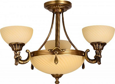 Люстра подвесная Bussy 0253-52-53 A 6x40 Вт E14/E27 антик/ананас 