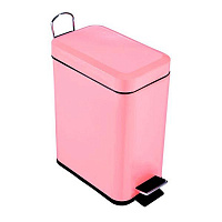 Ведро для мусора Trento В0040D 5 л розовое