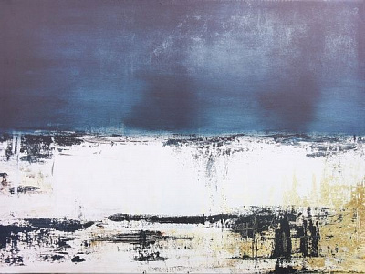 Картина Blue abstract 113x85 см Styler GL-12810 