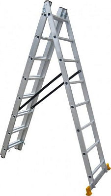 Драбина 3-секційна універсальна Burmaster AL-BL-308 3х8