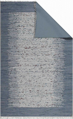 Килим Ekohali Bodrum BD 01 Cool Blue 150x230 см двосторонній