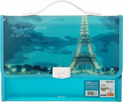 Папка-портфель Путешествие А4 72354 Deli