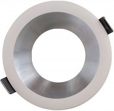 Светильник точечный Светкомплект HDL AS 44WH/SL 50 Вт G5.3 белый/серебро 