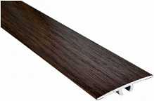 Порожек алюминиевый лестничный Olvis скрытый крепеж 33x900 мм венге 