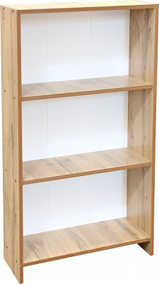 Этажерка пристенная Doros 3-уровневая без цоколя 1120х630х220 мм дуб тахо