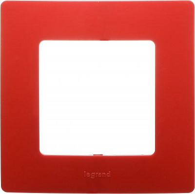 Рамка Etika 672531 универсальная красный