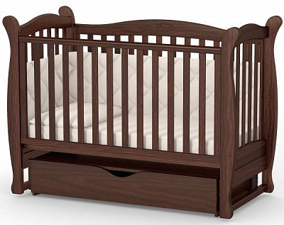 Ліжечко дитяче Veres ЛД15 горіх 15.3.1.1.03