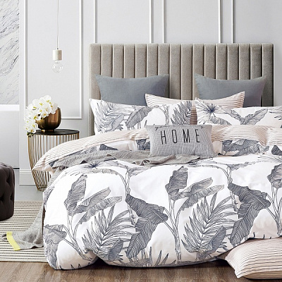 Комплект постільної білизни Рів'єра майя євро різнокольоровий Homeline