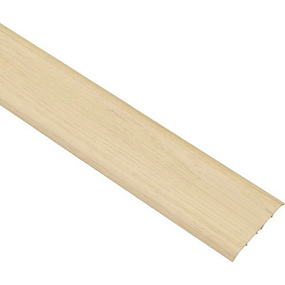 Порожек П21 King Floor радиальный скрытый крепеж 80x900 мм ясень светлый
