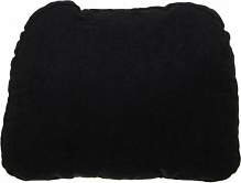 Подушка автомобильная KERDIS Premium черная ткань/велюр 4820198830380