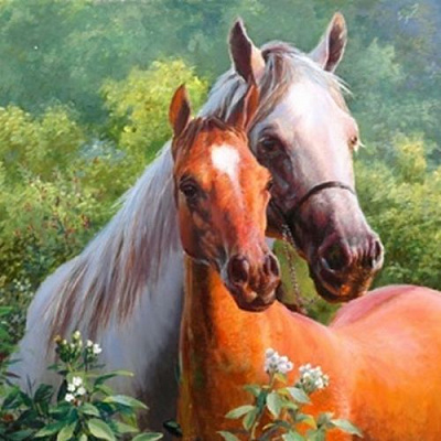 Набор для творчества со стразами на подрамнике Чувства 30x30 см Діамантові ручки 